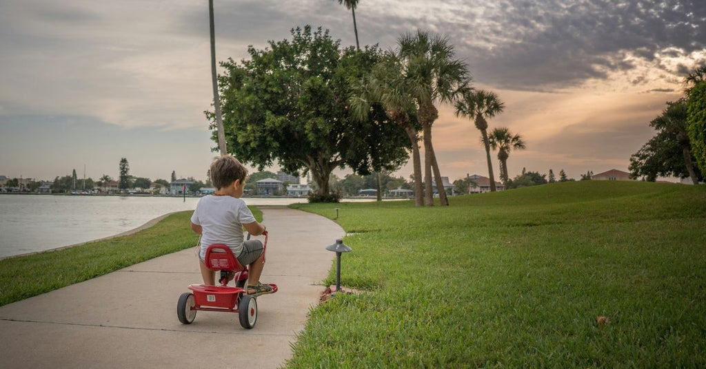 Bicicleta de tres ruedas