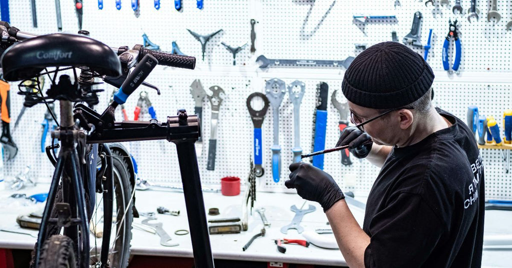 Mantenimiento de bicicleta