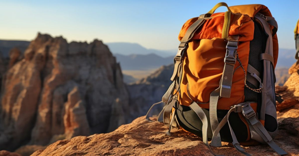 mochila reflectante para bicicleta